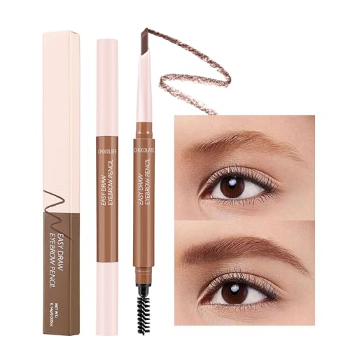 Wasserdichtes Augenbrauenbleistift Doppelkopf Brauen Stift Schnell Trocknend Augenbrauenstift Mit Pinsel Für Tägliche Augenbrauen Make Up von Thewasc