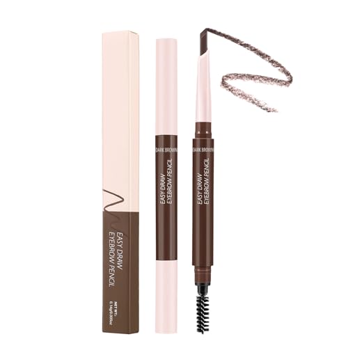 Wasserdichtes Augenbrauenbleistift Doppelkopf Brauen Stift Schnell Trocknend Augenbrauenstift Mit Pinsel Für Tägliche Augenbrauen Make Up von Thewasc