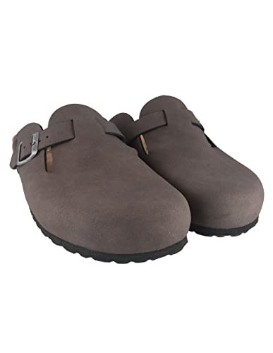 Thies Herren Eco Bio Clog, Charcoal, 43 von Thies