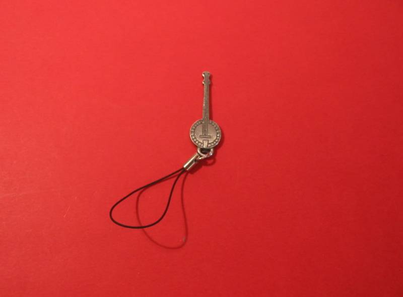 Banjo Pewter Handy Charm Mutter Vater Music Geschenk von ThimblesnObjectDart