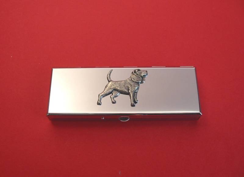 Beagle Design Sieben Tage Chrom Pille Box - Medikamente Veranstalter Fall Kleine Schmuckkästchen Haustier Hund Geschenke Für Mama Oder Papa Beagle Design Sieben Tage Chrom Pille Box - Medikamente Veranstalter Fall Kleine Schmuckkästchen Haustier Hund Geschenke Für Mama Oder Papa von ThimblesnObjectDart