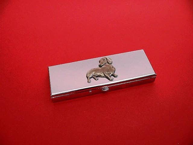Dackel Design Sieben-Tage-Pillendose - Medikamente Organisator Pillendose Kleine Schmuckbox Hunde Sortierer Weihnachts Geschenk Dackel Design Sieben-Tage-Pillendose - Medikamente Organisator Pillendose Kleine Schmuckbox Hunde Sortierer Weihnachts Geschenk von ThimblesnObjectDart