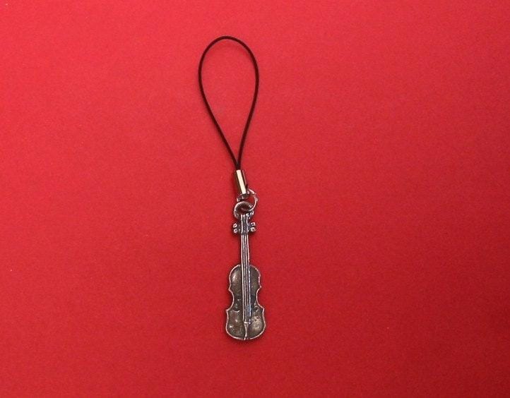 Geige Handyanhänger Geschenk Lehrer Musik von ThimblesnObjectDart