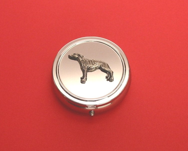 Greyhound Pewter Motiv Auf Runder Chrom Mint/Pillendose Mutter Vater Weihnachtsgeschenk Greyhound Pewter Motiv Auf Runder Chrom Mint/Pillendose Mutter Vater Weihnachtsgeschenk von ThimblesnObjectDart