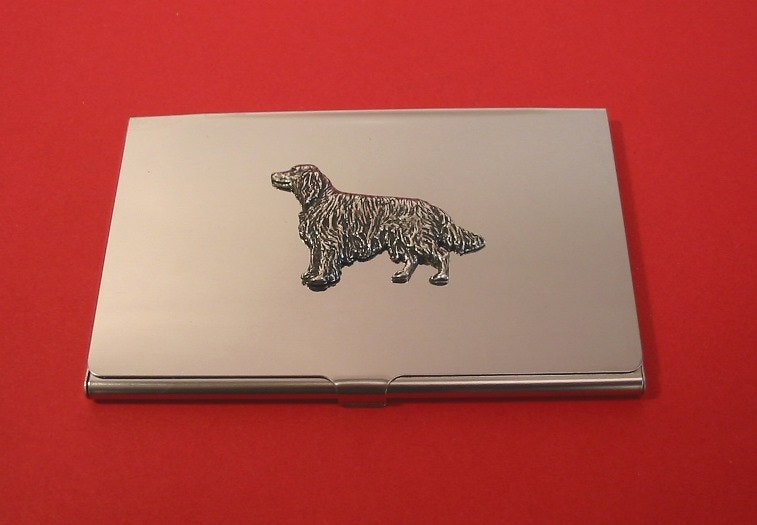 Irish Red Setter Chrom-Kartenhalter Mit Von Hand Gegossen Zinn Haustier Tierarzt Vatertag Hund Weihnachtsgeschenk Irish Red Setter Chrom-Kartenhalter Mit Von Hand Gegossen Zinn Haustier Tierarzt Vatertag Hund Weihnachtsgeschenk von ThimblesnObjectDart