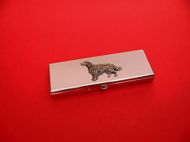 Irish Setter Design Sieben-Tage-Pillendose - Medikamente Organisator Chrom Pillendose Kleine Schmuckbox Geschenk Irish Setter Design Sieben-Tage-Pillendose - Medikamente Organisator Chrom Pillendose Kleine Schmuckbox Geschenk von ThimblesnObjectDart