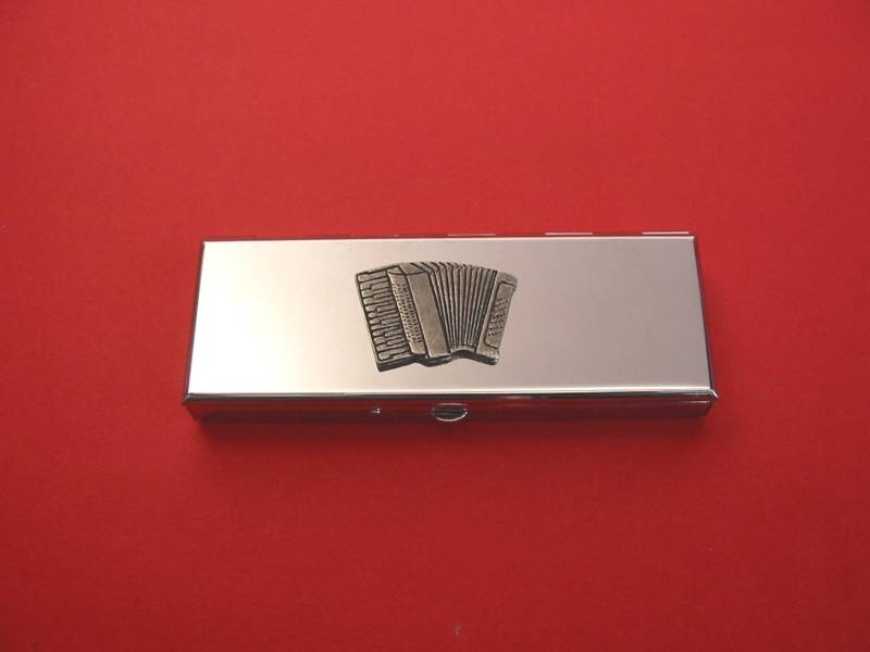 Klavier-Akkordeon-Design Sieben Tage Pill Box - Wöchentliche Medikamente Veranstalter Chrom Pille Fall Kleine Schmuckkästchen Musik Themen Geschenk Klavier-Akkordeon-Design Sieben Tage Pill Box - Wöchentliche Medikamente Veranstalter Chrom Pille Fall Kleine Schmuckkästchen Musik Themen Geschenk von ThimblesnObjectDart