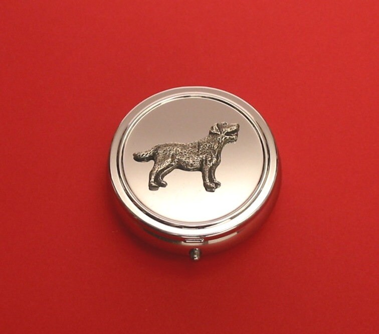 Labrador Retriever Pewter Motiv Auf Runder Chrom Mint/Pillendose Mutter Vater Weihnachtsgeschenk Labrador Retriever Pewter Motiv Auf Runder Chrom Mint/Pillendose Mutter Vater Weihnachtsgeschenk von ThimblesnObjectDart