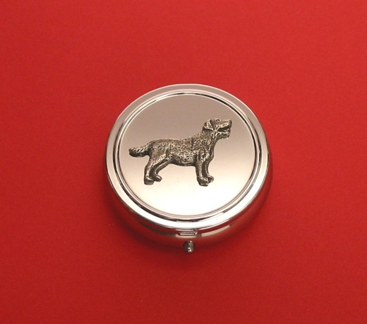 Labrador Retriever Pewter Motiv Auf Runder Chrom Mint/Pillendose Mutter Vater Weihnachtsgeschenk Labrador Retriever Pewter Motiv Auf Runder Chrom Mint/Pillendose Mutter Vater Weihnachtsgeschenk von ThimblesnObjectDart