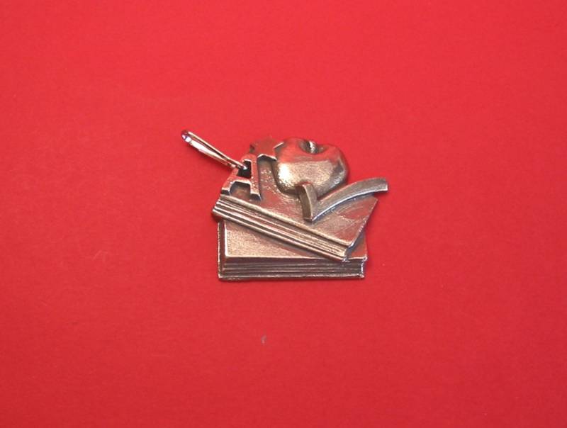 Schule Lehrer Zinn Reißverschluss Pull Charm - Geschenk Ende Des Begriffs Danke Wertschätzung von ThimblesnObjectDart