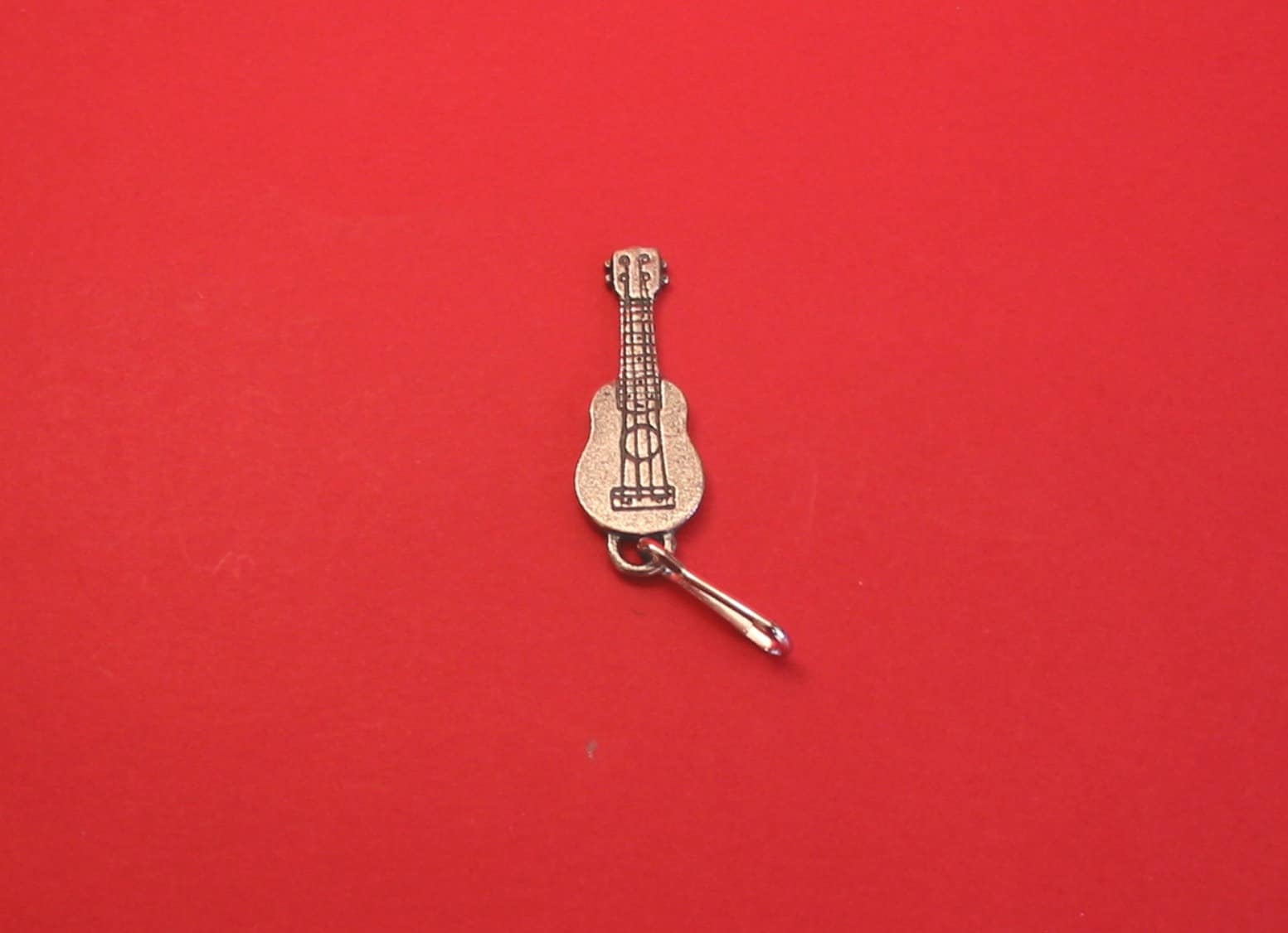 Ukulele Zinn Zipper Pull Charm Musik Geschenk Musiker Musiklehrer von ThimblesnObjectDart