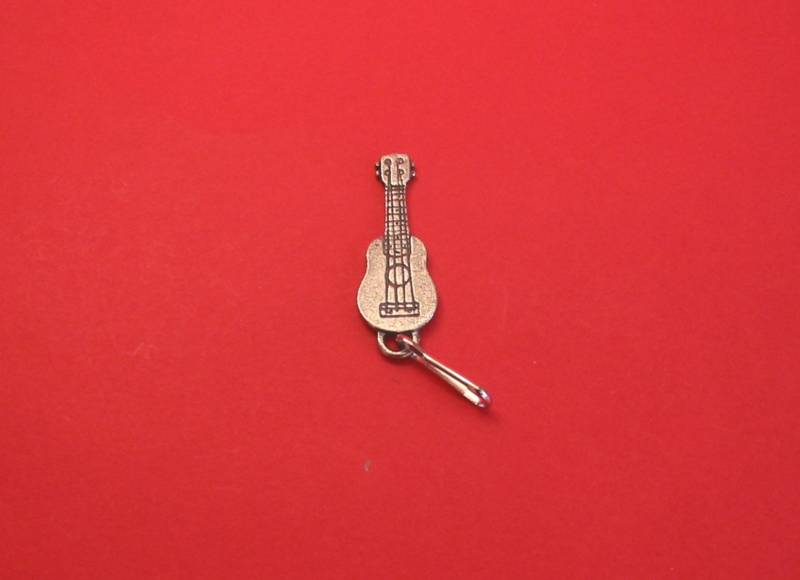 Ukulele Zinn Zipper Pull Charm Musik Geschenk Musiker Musiklehrer von ThimblesnObjectDart