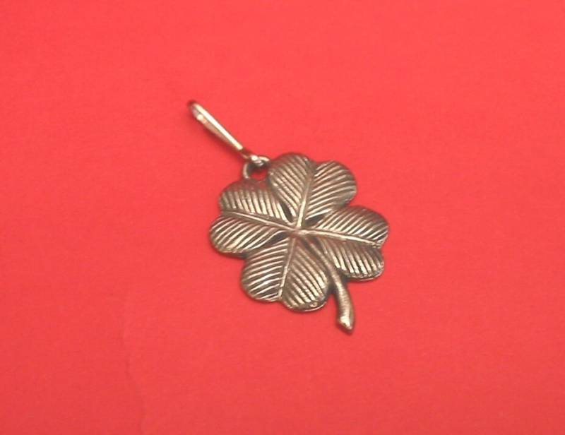 Vierblättriges Kleeblatt Zinn Motiv Reißverschluss Neues Zuhause Neue Schule Prüfungen Glück Geschenk von ThimblesnObjectDart