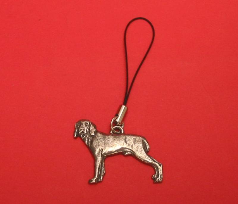Weimaraner Zinn Motiv Handy Charm Vet Mutter Vater Geschenk von ThimblesnObjectDart