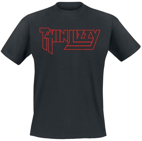 Thin Lizzy Life Logo Männer T-Shirt schwarz L 100% Baumwolle Band-Merch, Bands, Nachhaltigkeit Thin Lizzy Life Logo Männer T-Shirt schwarz L 100% Baumwolle Band-Merch, Bands, Nachhaltigkeit von Thin Lizzy