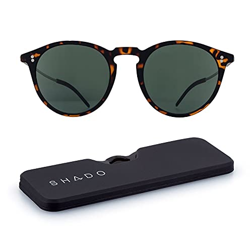 ThinOptics Shado Los Altos Sonnenbrille - Polarisierende Sonnenbrille mit vollem UV-Schutz - Ultradünne, Leichte und Kompakte - Inklusive Magnetischem Etui das an Ihrem Handy Befestigt Werden Kann ThinOptics Shado Los Altos Sonnenbrille - Polarisierende Sonnenbrille mit vollem UV-Schutz - Ultradünne, Leichte und Kompakte - Inklusive Magnetischem Etui das an Ihrem Handy Befestigt Werden Kann von ThinOptics