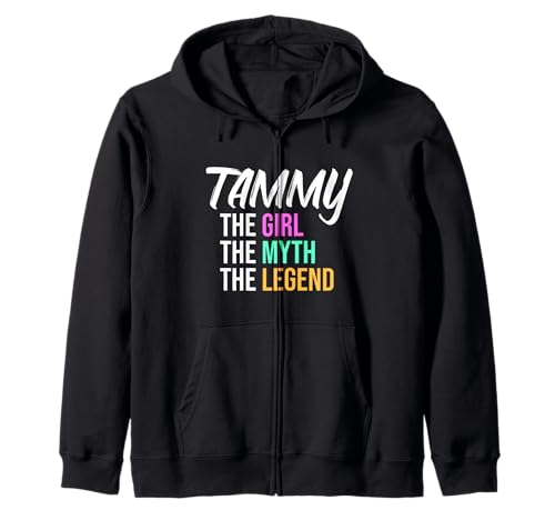 Tammy Das Mädchen Der Mythos Die Legende Lustiger Name Kapuzenjacke von Things For Girls Named Tammy Funny Co