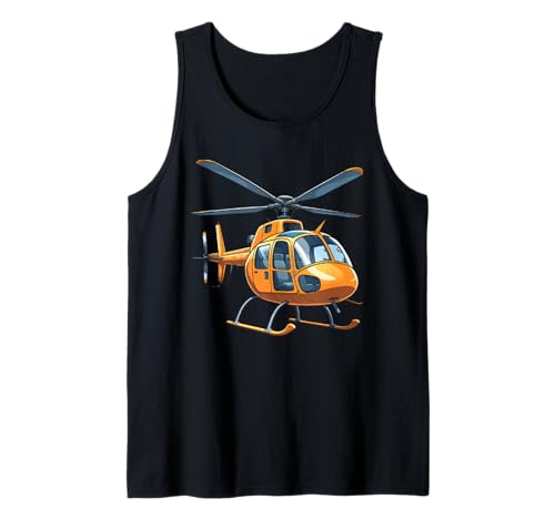 Cartoon Hubschrauber Illustration für Kinder Tank Top Cartoon Hubschrauber Illustration für Kinder Tank Top von Things of the World - Helicopter
