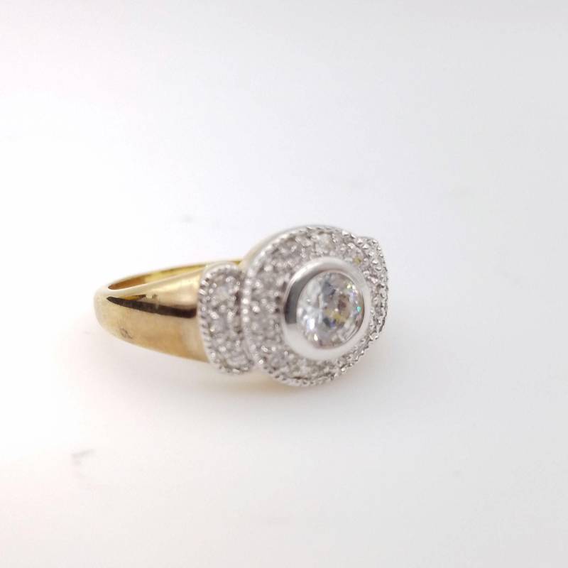 Größe 10 New Old Stock 14K Vergoldet & Cz Ring - Ihrer Wahl von ThingsGrandmaKept