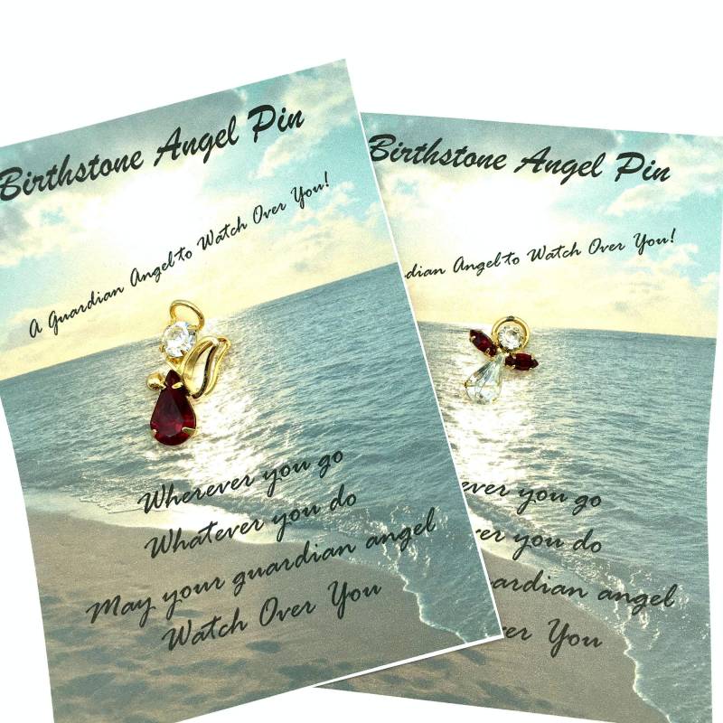 Old Stock Geburtsstein Engel Pins - Verschiedene Stile Und Farben von ThingsGrandmaKept