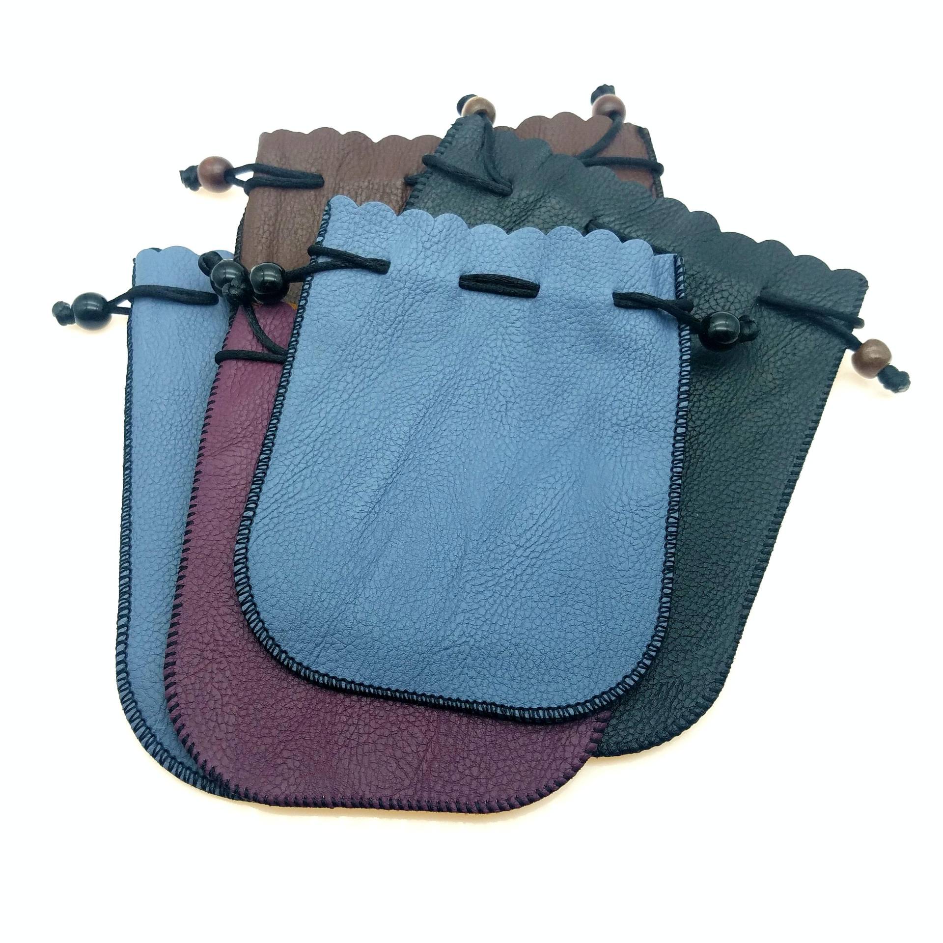 Pu-Leder Kordel Würfel Tasche, Schublade Schmuck, Kunstleder von ThingsGrandmaKept