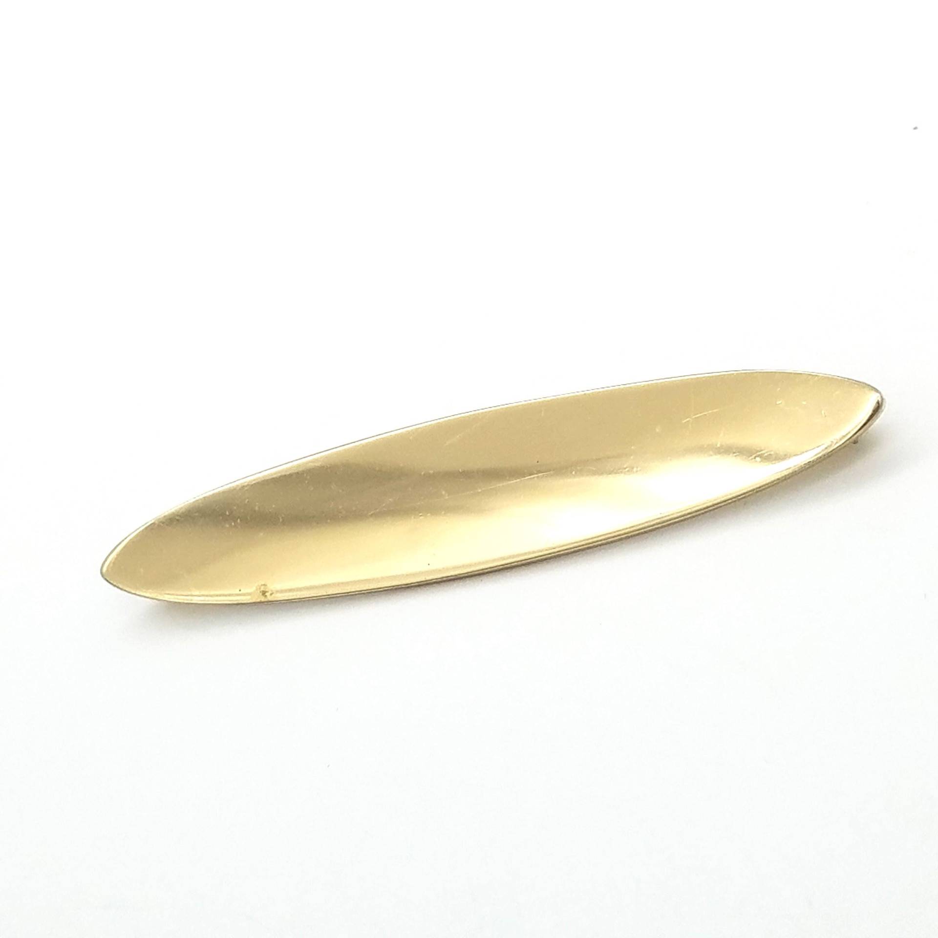 Signierte Monet Gold Ton Oval Bar Brosche Signierte Monet Gold Ton Oval Bar Brosche von ThingsGrandmaKept