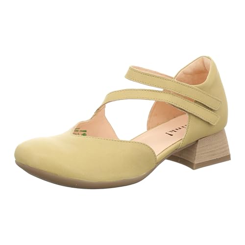 Think! Damen Delicia Chromfrei Gegerbte Nachhaltige Riemchen Pumps, 6010 Ananas, 40.5 EU von THINK!