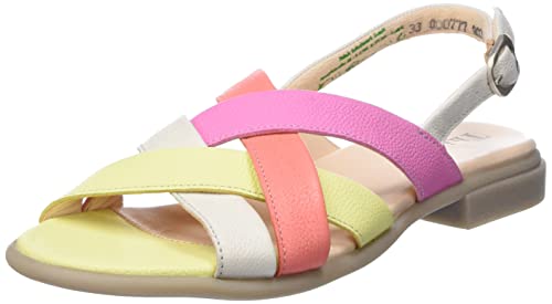 Think! Damen Chromfrei Gegerbte Nachhaltige Riemchen KAMAA Sandale, 9000 Multicolour, 41 EU von Think!