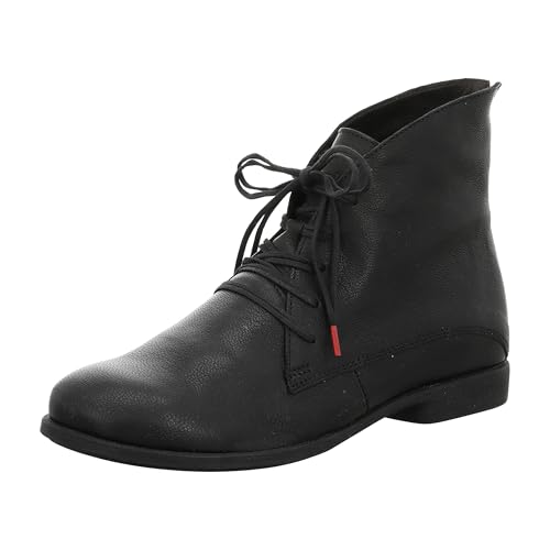 Think! Damen Agrat Chromfrei Gegerbte Leicht Gefütterte Stiefelette, 0000 Schwarz, 39 EU Think! Damen Agrat Chromfrei Gegerbte Leicht Gefütterte Stiefelette, 0000 Schwarz, 39 EU von Think!