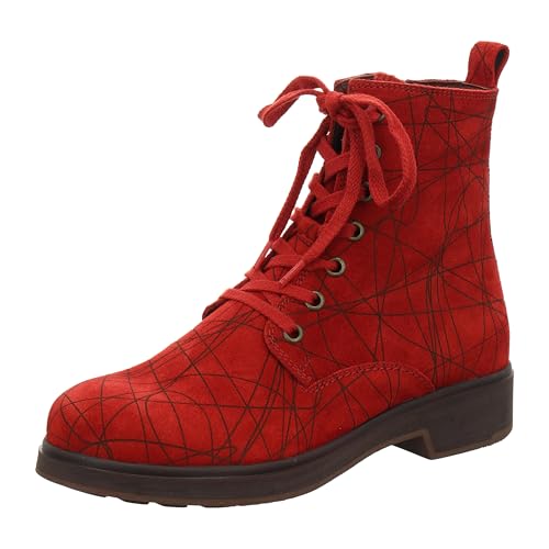 THINK! Damen COGITA nachhaltige leicht gefütterte Stiefelette, 5010 Fragola, 38.5 EU von THINK!