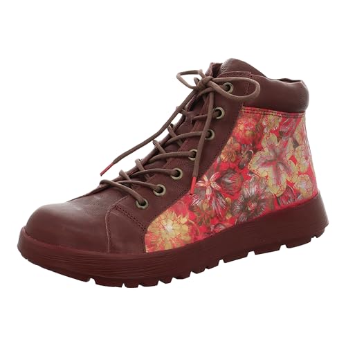 THINK! Damen COMODA Stiefelette, Chianti/Kombi 5000, 40 EU Schmal von Think!