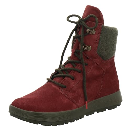 THINK! Damen COMODA chromfrei gegerbte Lodenfutter Stiefelette, 5000 Chianti/Kombi, 36.5 EU von Think!