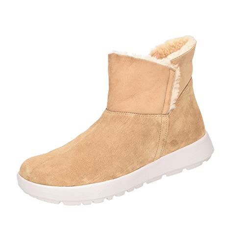 THINK! Damen COMODA chromfrei gegerbte Schurwolle Schneestiefel, 3000 ELCH/Kombi, 41.5 EU von Think!