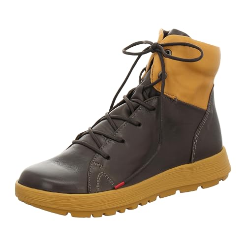 THINK! Damen COMODA chromfrei gegerbte nachhaltige Stiefelette, 2010 Graphite/Kombi, 37 EU von THINK!