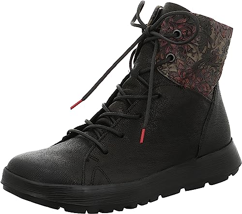 Think! Damen Comoda Leicht Gefütterte Nachhaltige Boots, 0000 Schwarz Kombi, 36.5 EU von Think!