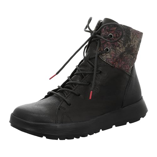 Think! Damen Comoda Leicht Gefütterte Nachhaltige Boots, 0000 Schwarz Kombi, 39.5 EU von THINK!