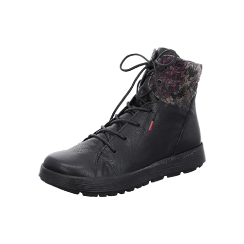 Think! Damen Comoda Leicht Gefütterte Nachhaltige Boots, 0000 Schwarz Kombi, 41.5 EU von Think!