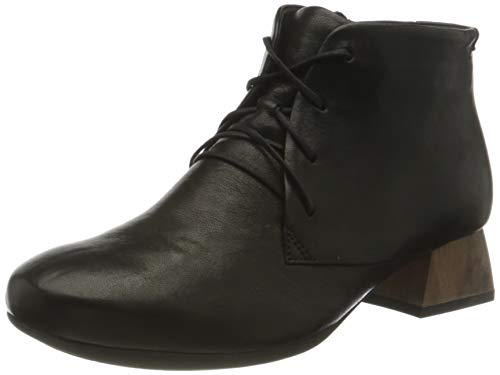 THINK! Damen Delicia Duurzaam, leer gevoerd Stiefelette, 0000 Schwarz, 39 EU von Think!