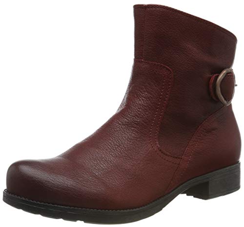 THINK! Damen Denk_585015 Biker Boots, Rot (Rosso 70), 36.5 von Think!