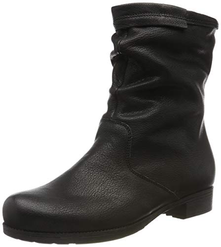 THINK! Damen Denk Stiefeletten, Schwarz (Schwarz 00) von Think!