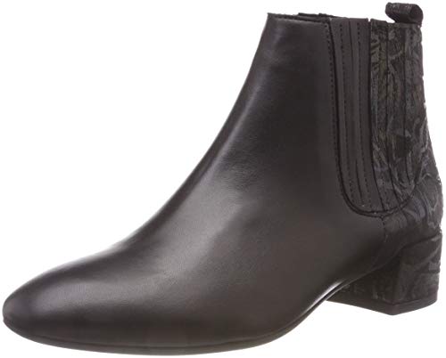 THINK! Damen GLEI Chelsea Boots, Schwarz (09 Sz/Kombi) von Think!