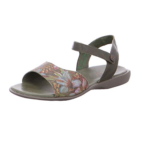 THINK! Damen GRIAWI, Slingback Sandalen, Grün (Oliv/Kombi 63), 38 von Think!