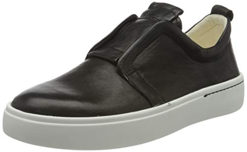 THINK! Damen GRING Slip On Sneaker, Schwarz (Schwarz 00), 35 von Think!