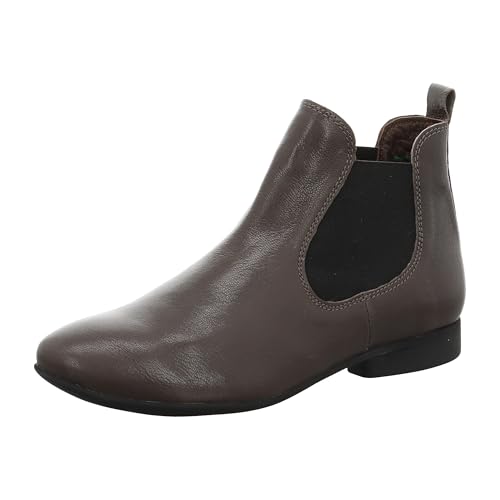 THINK! Damen GUAD2 Chelsea-Stiefel, Pepper 2080, 39 EU Schmal von Think!