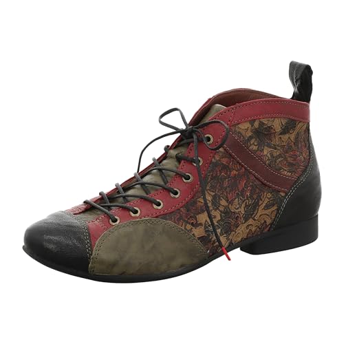 THINK! Damen GUAD2 Leder gefütterte nachhaltige Boots, 3000 Ocker/Kombi, 40 EU THINK! Damen GUAD2 Leder gefütterte nachhaltige Boots, 3000 Ocker/Kombi, 40 EU von Think!
