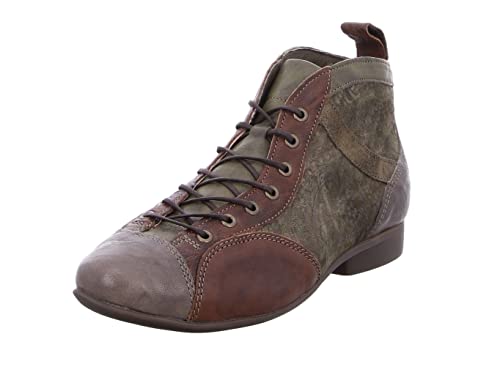 THINK! Damen GUAD2 Leder gefütterte nachhaltige Boots, 9010 MOOS/Kombi, 38 EU von THINK!