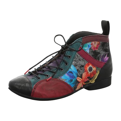 THINK! Damen GUAD2 Leder gefütterte nachhaltige Boots, 9020 SCHWARZ/Kombi, 38.5 EU THINK! Damen GUAD2 Leder gefütterte nachhaltige Boots, 9020 SCHWARZ/Kombi, 38.5 EU von Think!