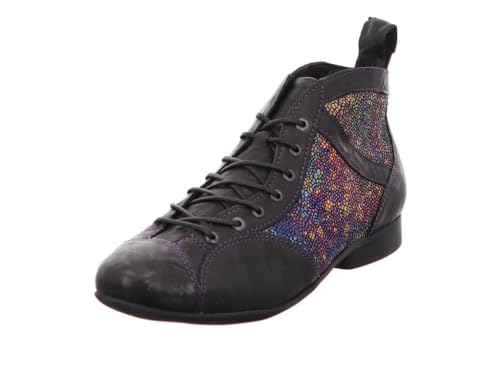 THINK! Damen GUAD2 Leder gefütterte nachhaltige Boots, 9030 Multicolour/Kombi, 38.5 EU von Think!