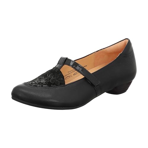 THINK! Damen Grace Lederfutter Pumps, Schwarz/Kombi 0010, 40 EU von Think!
