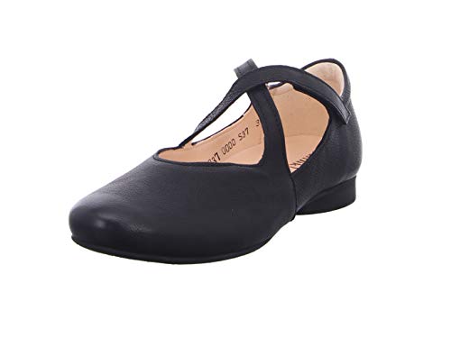THINK! Damen Guad Ballerinas, 0000 SCHWARZ, 38.5 EU von Think!